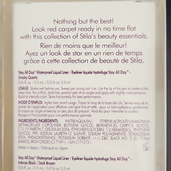 Stila Stay All Day Waterproof Liquid Eye Liner Essentials Set - Picture 2 of 4